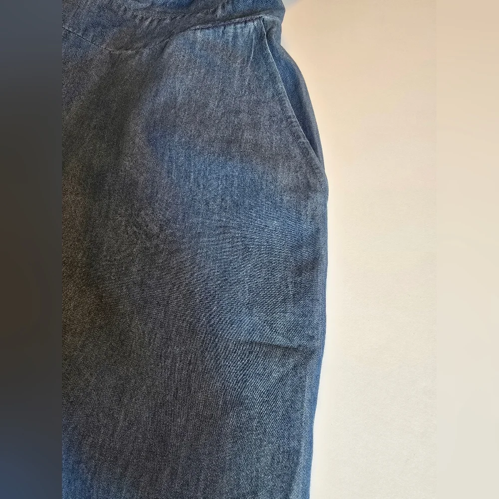 NY&Company Blue Jean Jumpsuit ~ sz XL - Picture 8 of 16